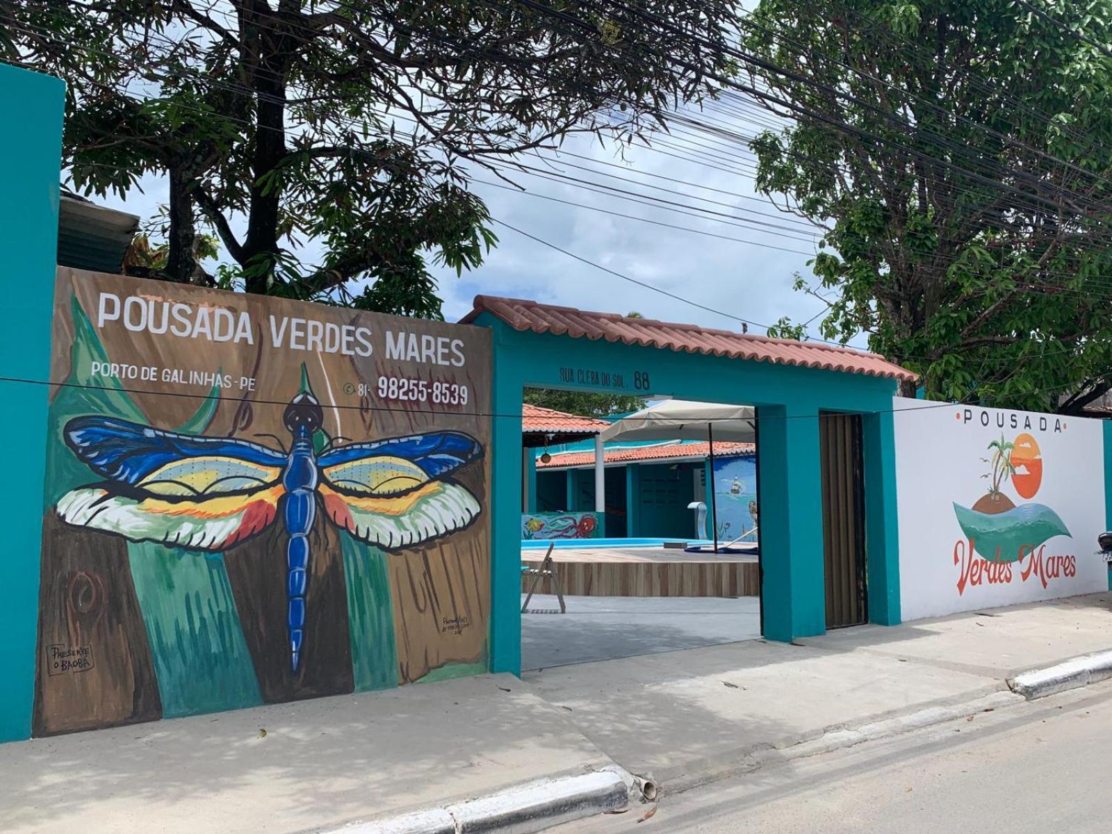 Hotel Pousada Verdes Mares - Pôrto das Galinhas Exterior foto